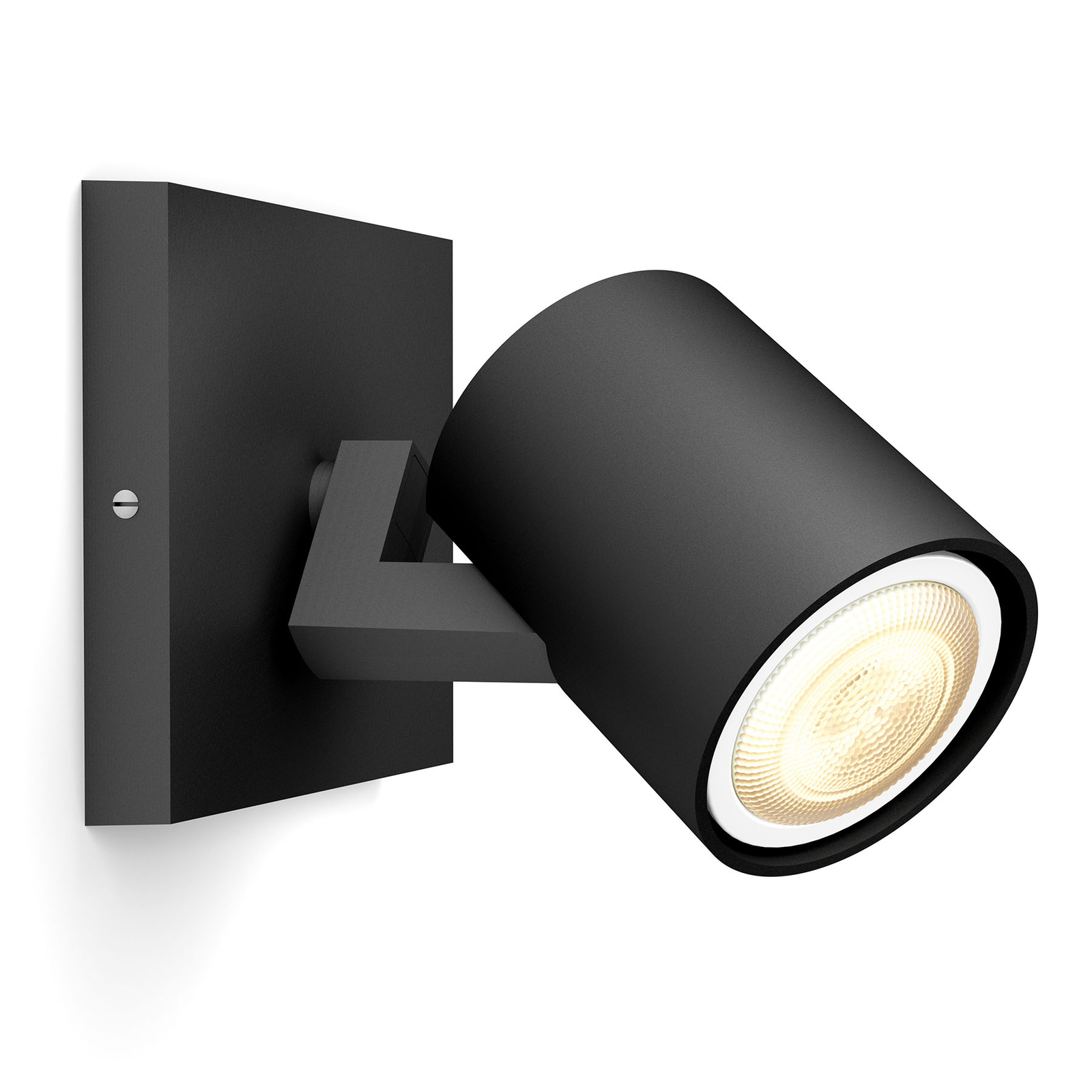 PHILIPS HUE Philips Hue Runner spot dimmer switch black, for Living / Dining Room, aluminium, GU10, 5 W, energy efficiency: A, W: 11 cm, H: 9 cm