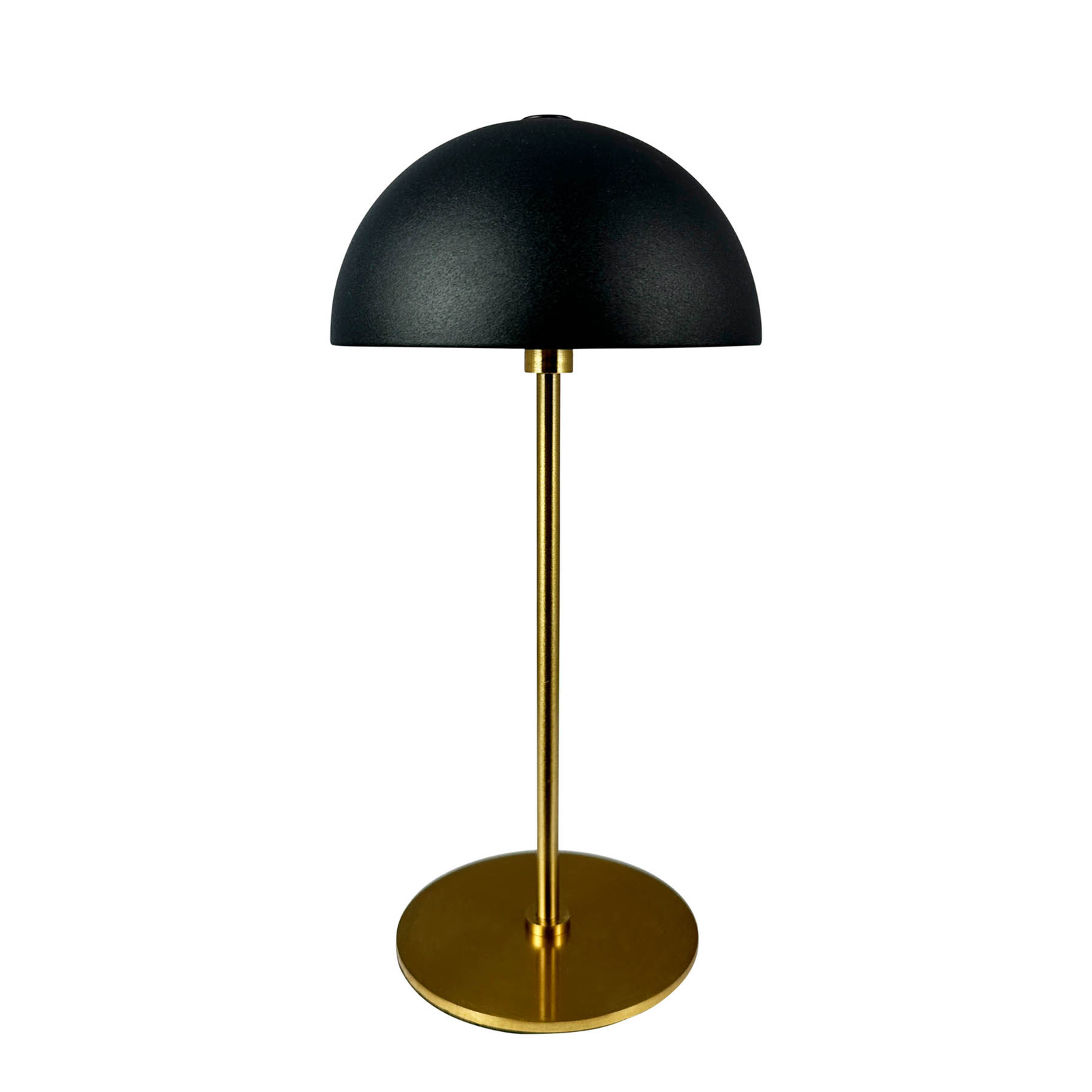 Dyberg Larsen LED table lamp Along, black, height 20 cm