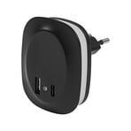 LEDVANCE Lunetta Edge plug-in night light black