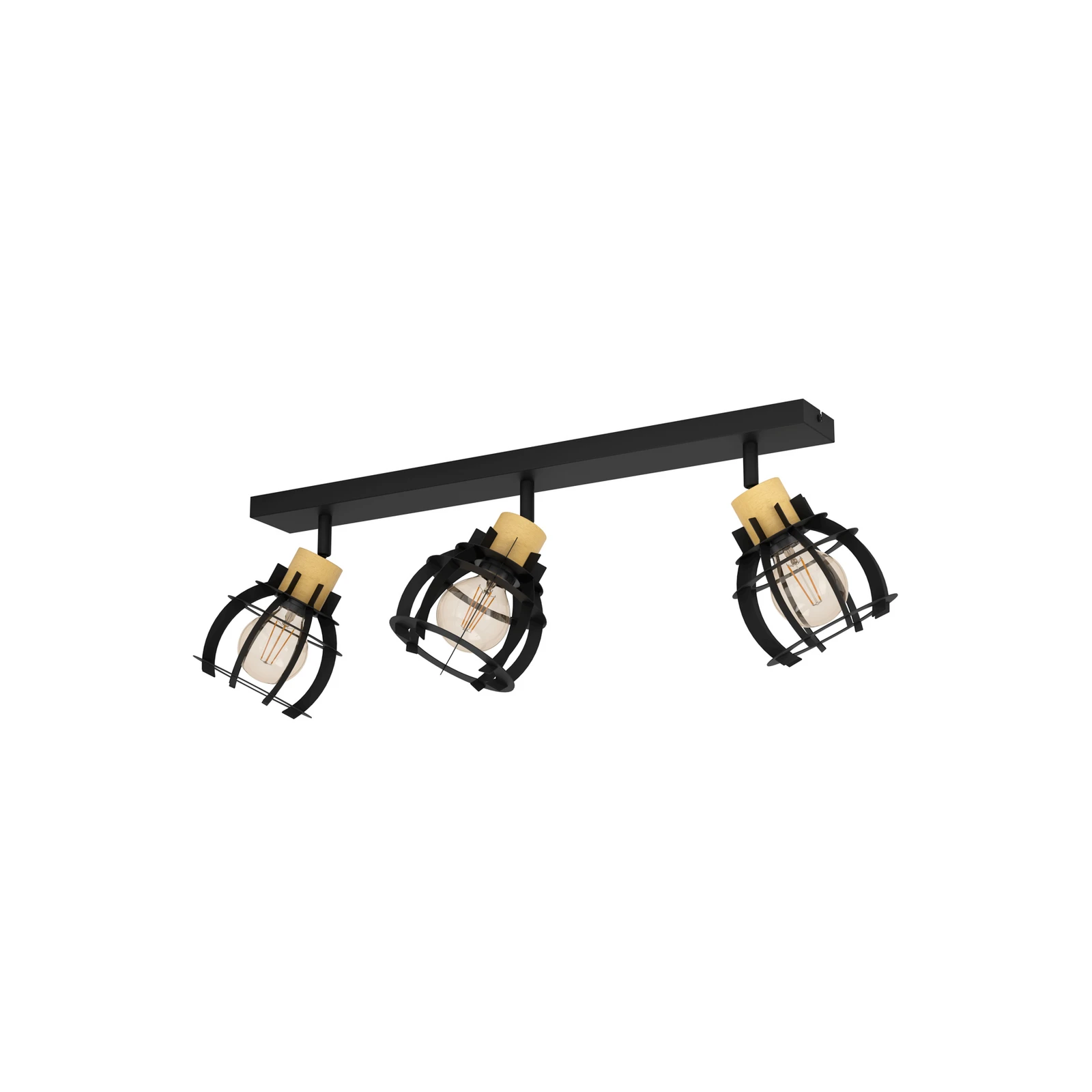 Stillington 1 ceiling light, 3-bulb