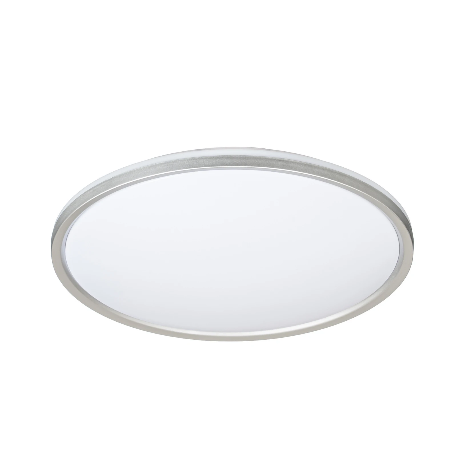 Plafoniera LED Lindby Edmund, argento, Ø 39 cm, CCT, IP44