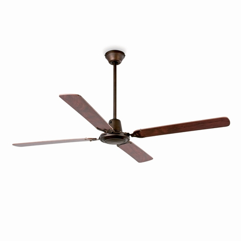 MALVINAS - moderner Deckenventilator braun