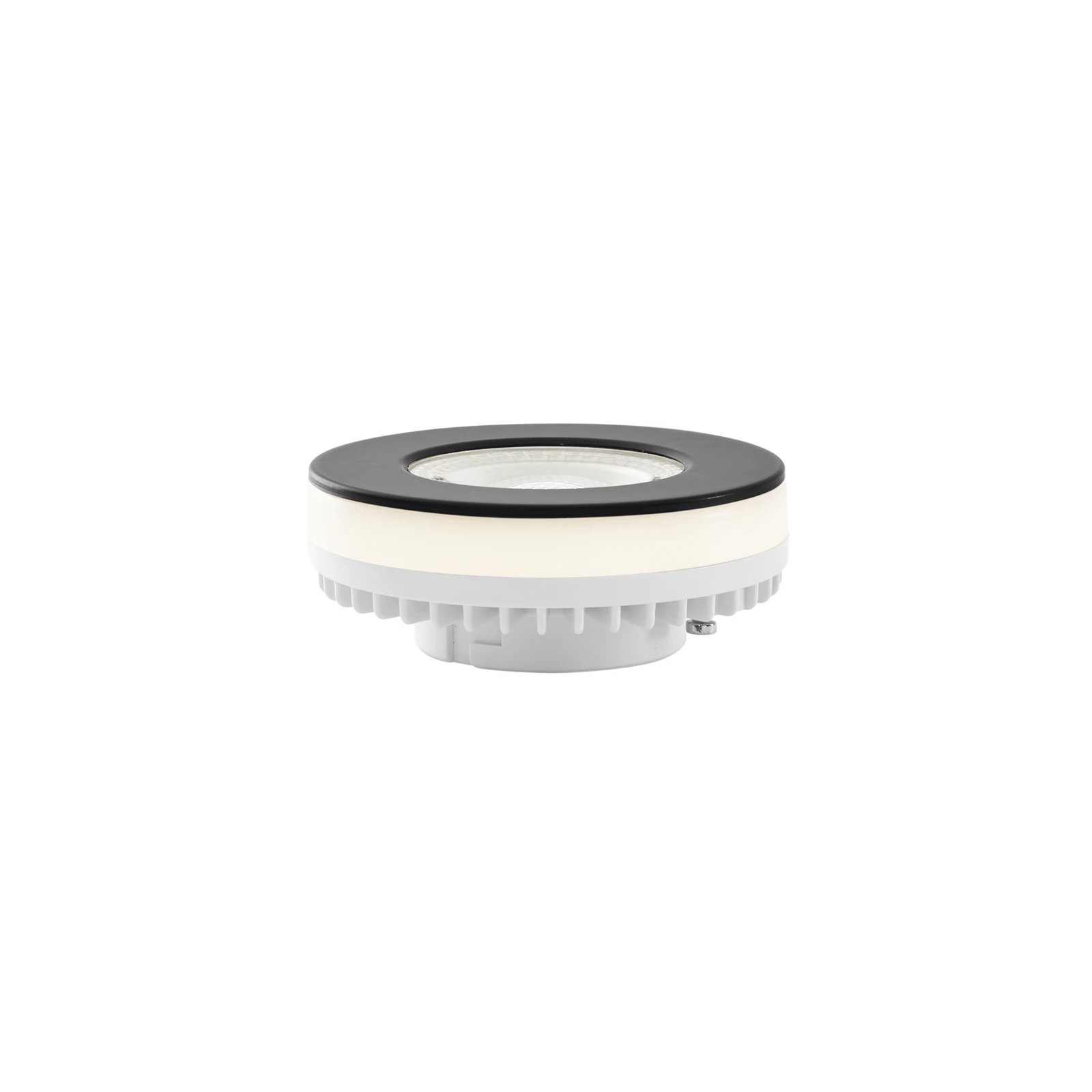 Lindby LED-žarnica, GX53, 4,8 W, črna, 4000 K, 7,5 x 3 cm