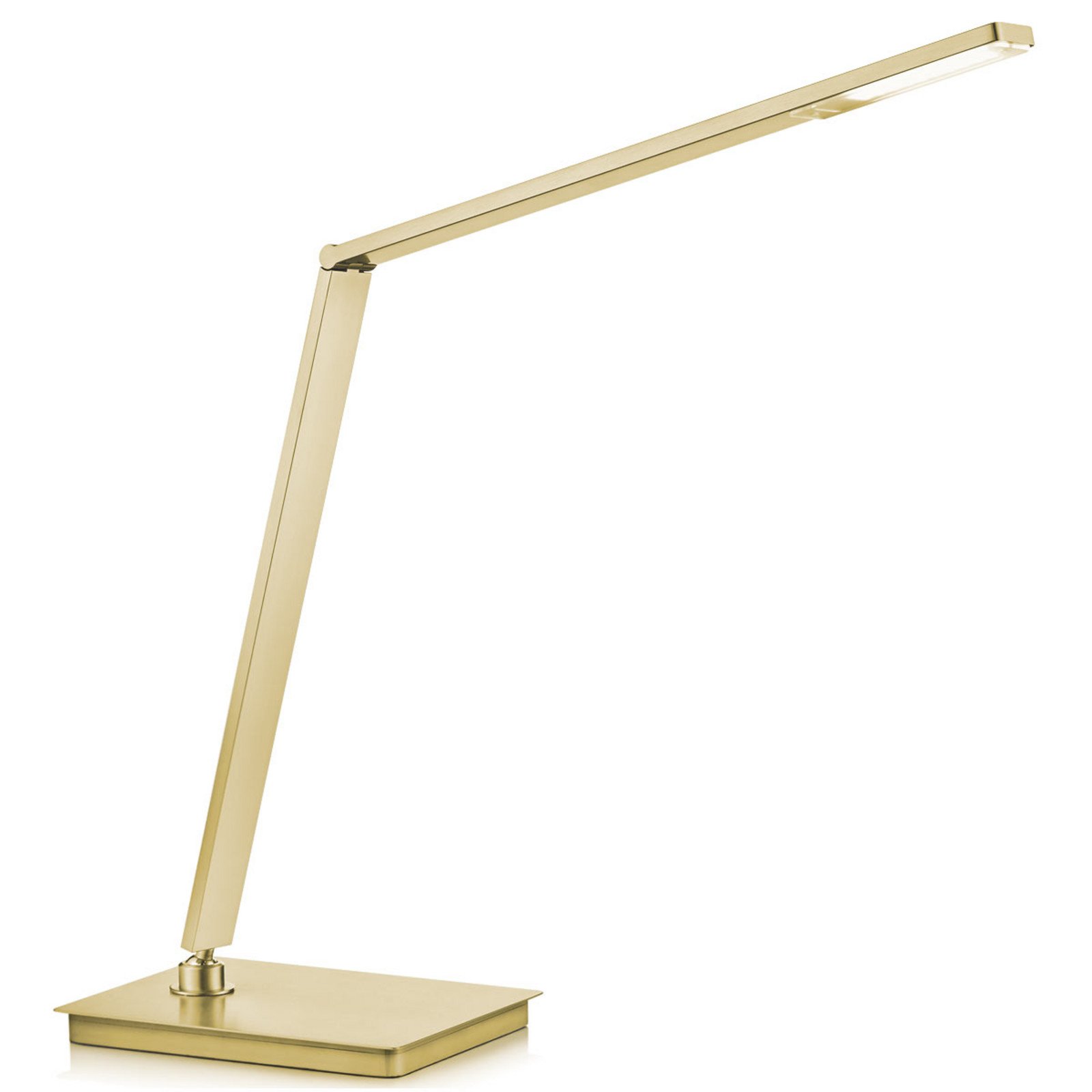 Knapstein Inclusiv senzor pentru dimabilizare - Lampă de masă cu LED Omar - Camera de zi / sufragerie - modern - alamă mată - Metal