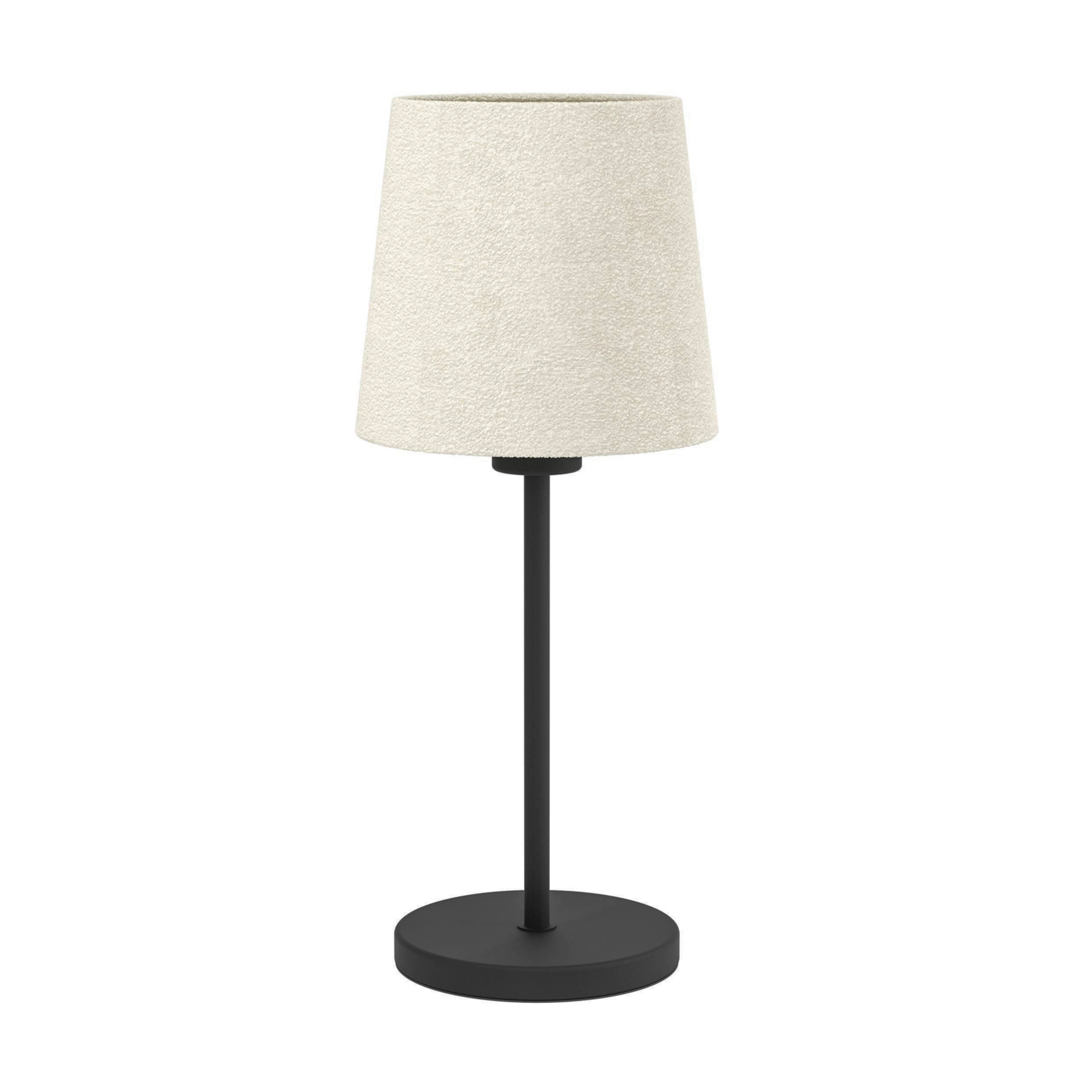 Lampa stołowa Febres, czarny/biały