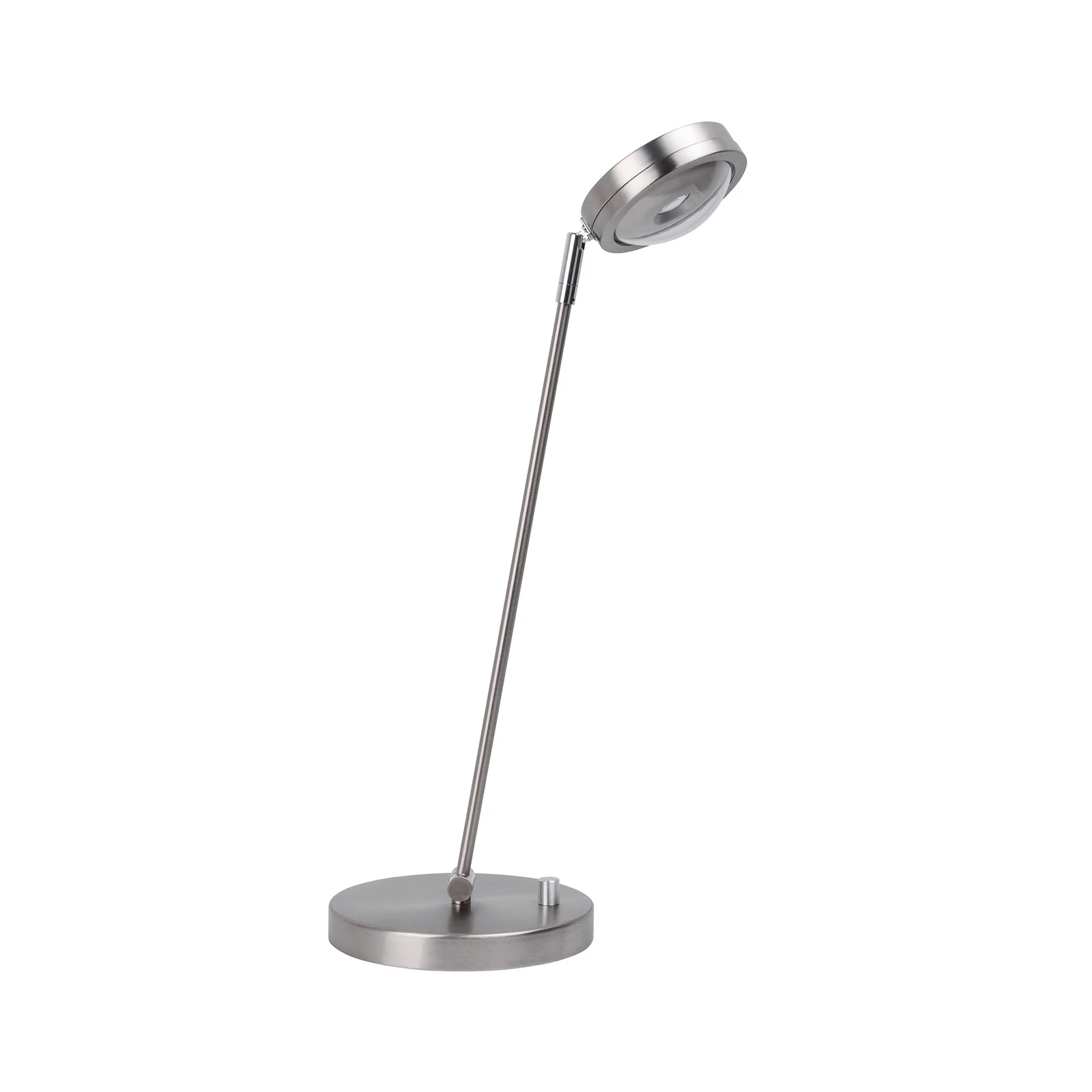 MEGATRON Ottica LED-bordslampa med dimmer, titan