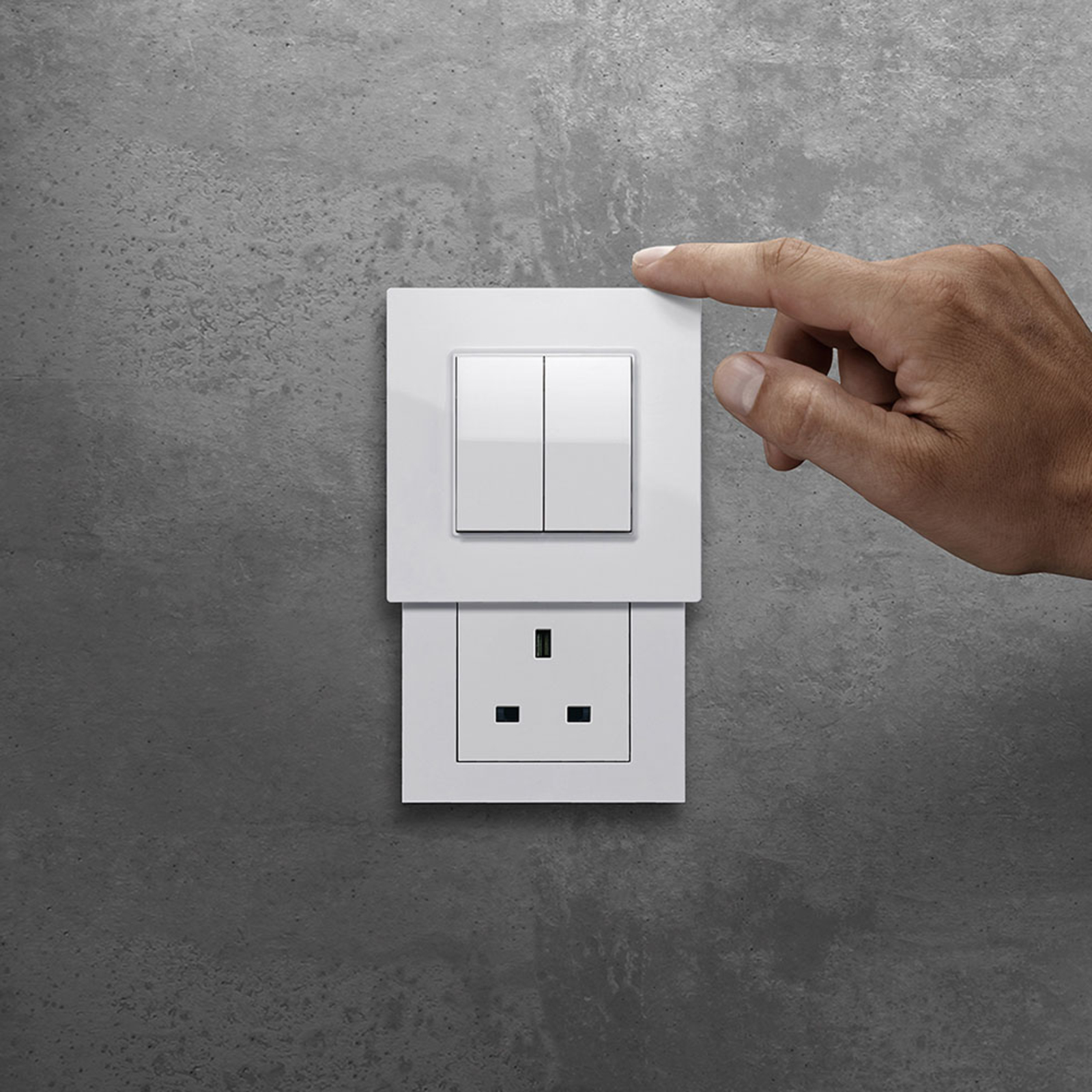 Hidden Socket switch, type G, Friends of Hue Lights.ie