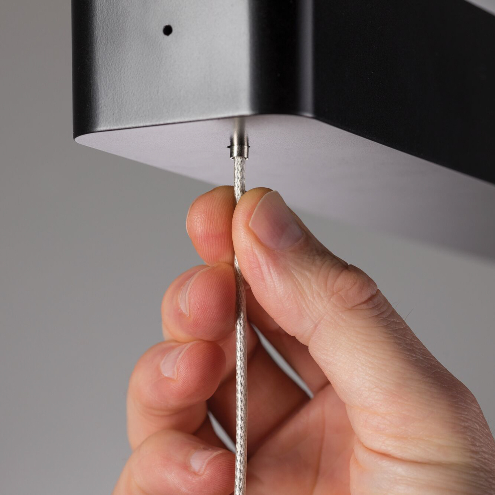 Lento LED Suspension TW Zigbee Dim. Matt Noir - Paulmann