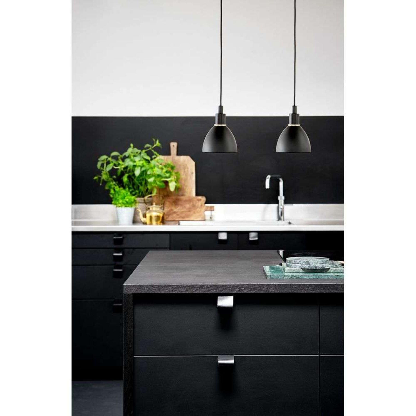 Ray Lustră Penduls 2 psc. Black - Nordlux