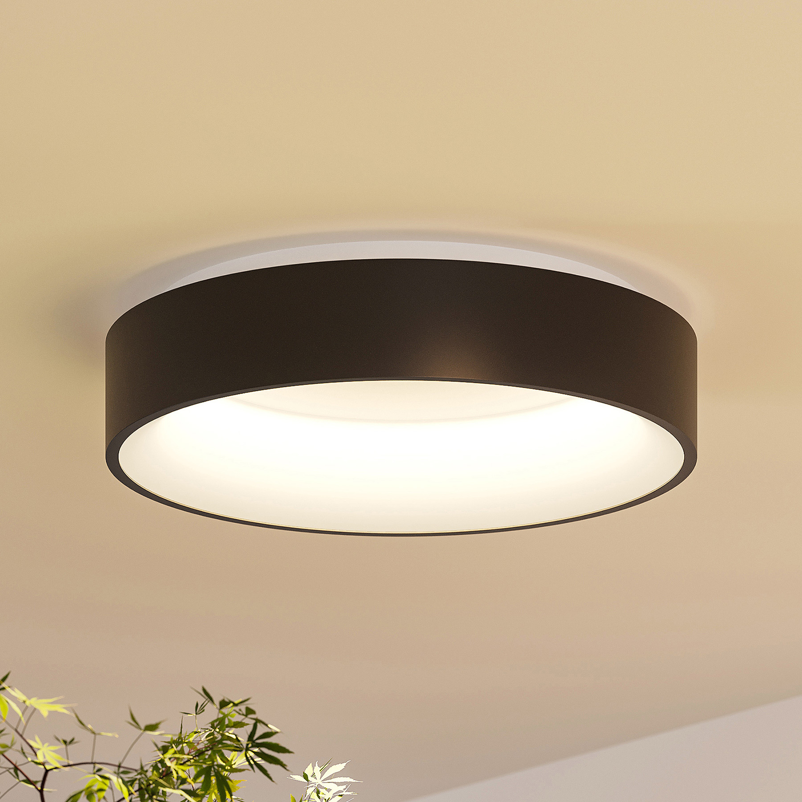 Arcchio Aleksi LED-taklampe, Ø 45 cm, rund