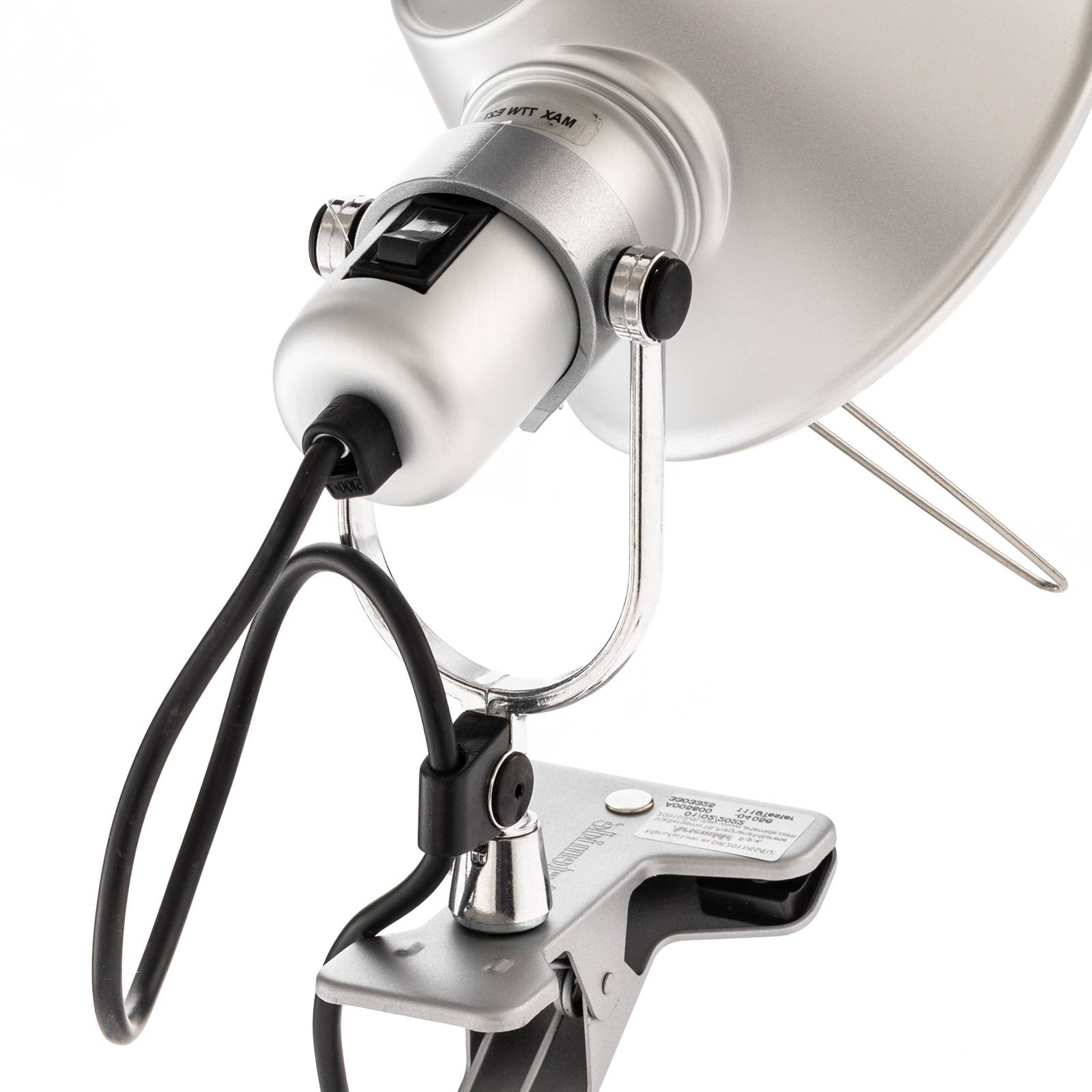 Artemide Tolomeo Pinza – lampa z klipsem