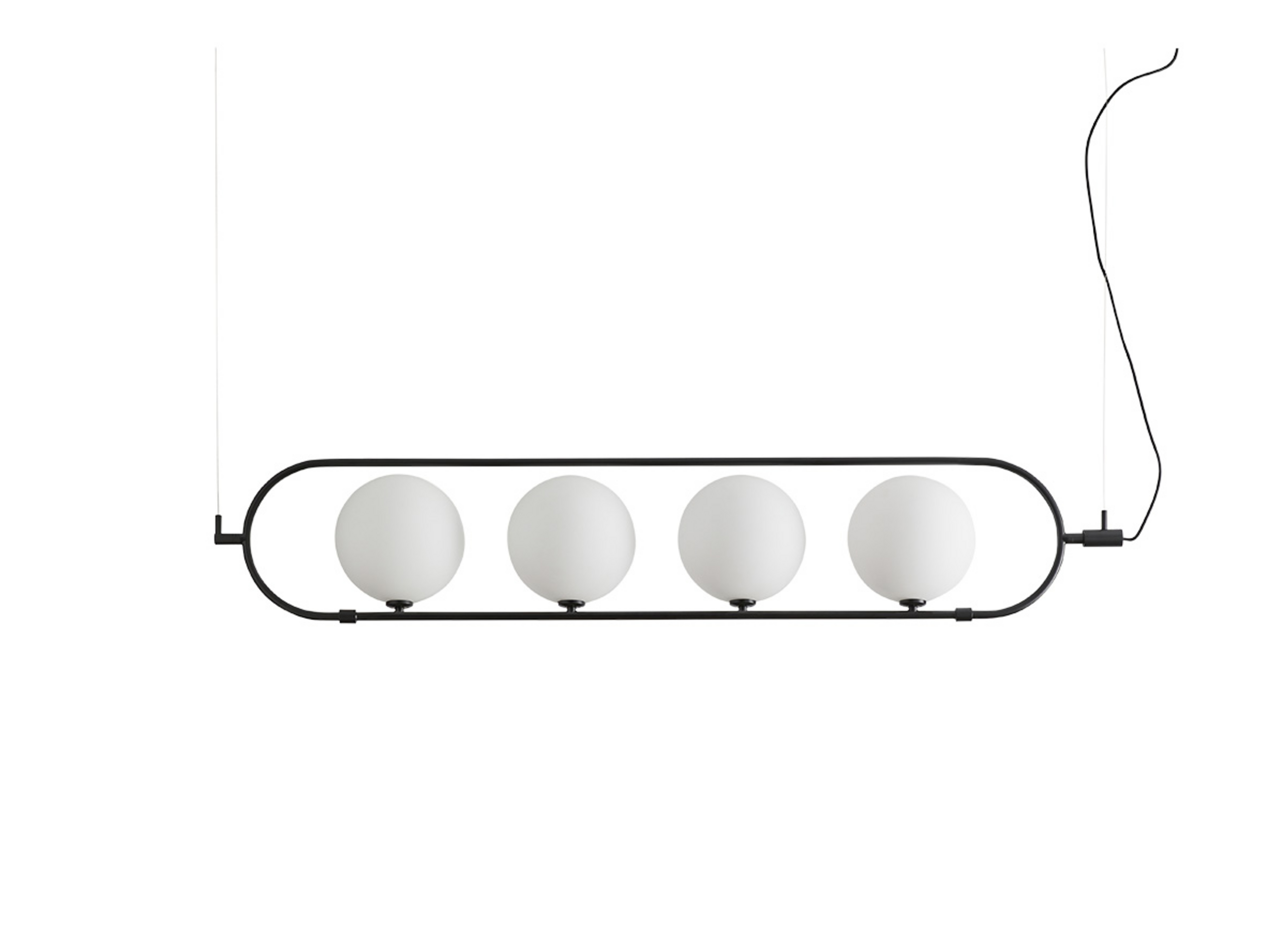 Abbacus 4 Pendelleuchte Black - Aromas del Campo
