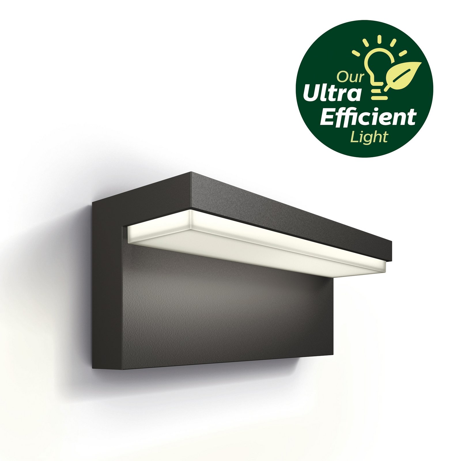 Philips LED лампа за външна стена Bustan UE, комплект от 2 броя, 2700 K