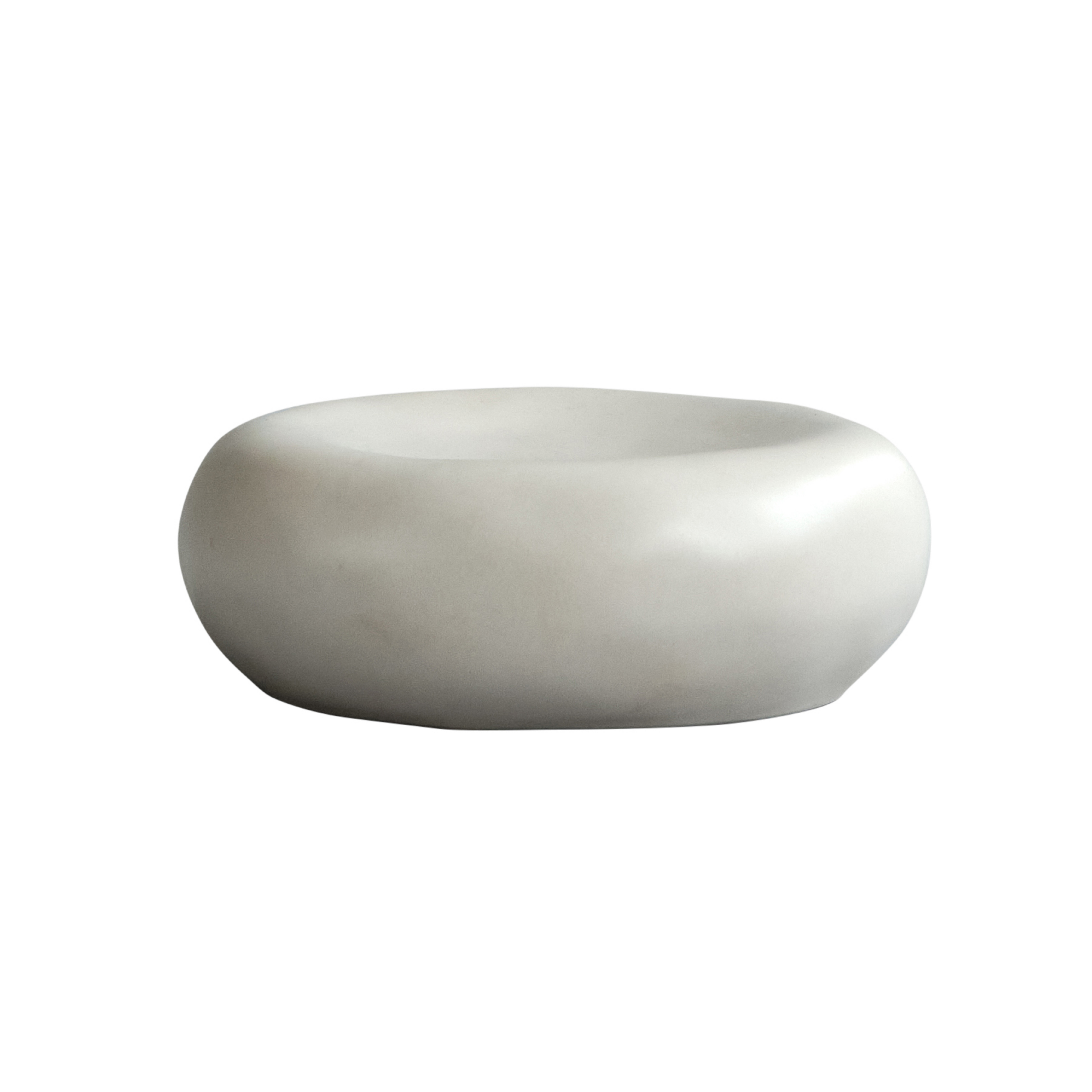 Native bowl, height 7 cm, stone, white - 101 Copenhagen
