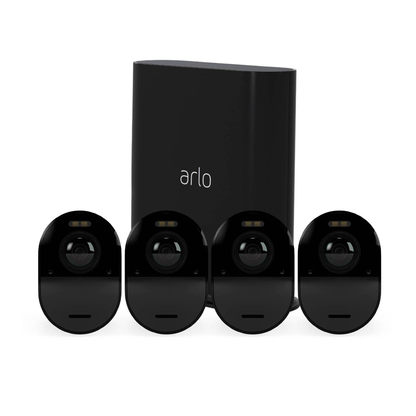 Système de sécurité Arlo Ultra 2, 4 caméras, noir