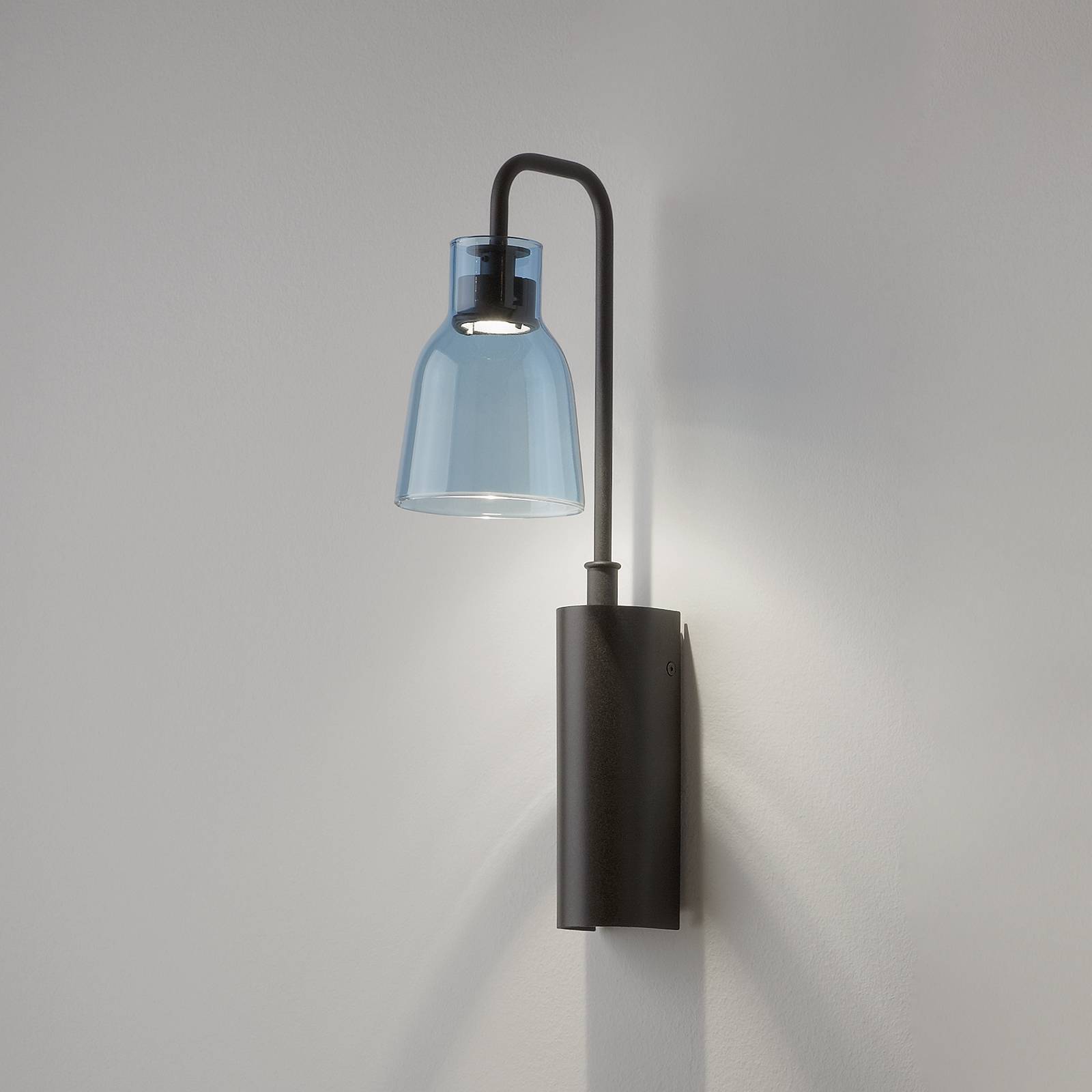 Photos - Chandelier / Lamp BOVER Drip A/02 LED wall light, blue 