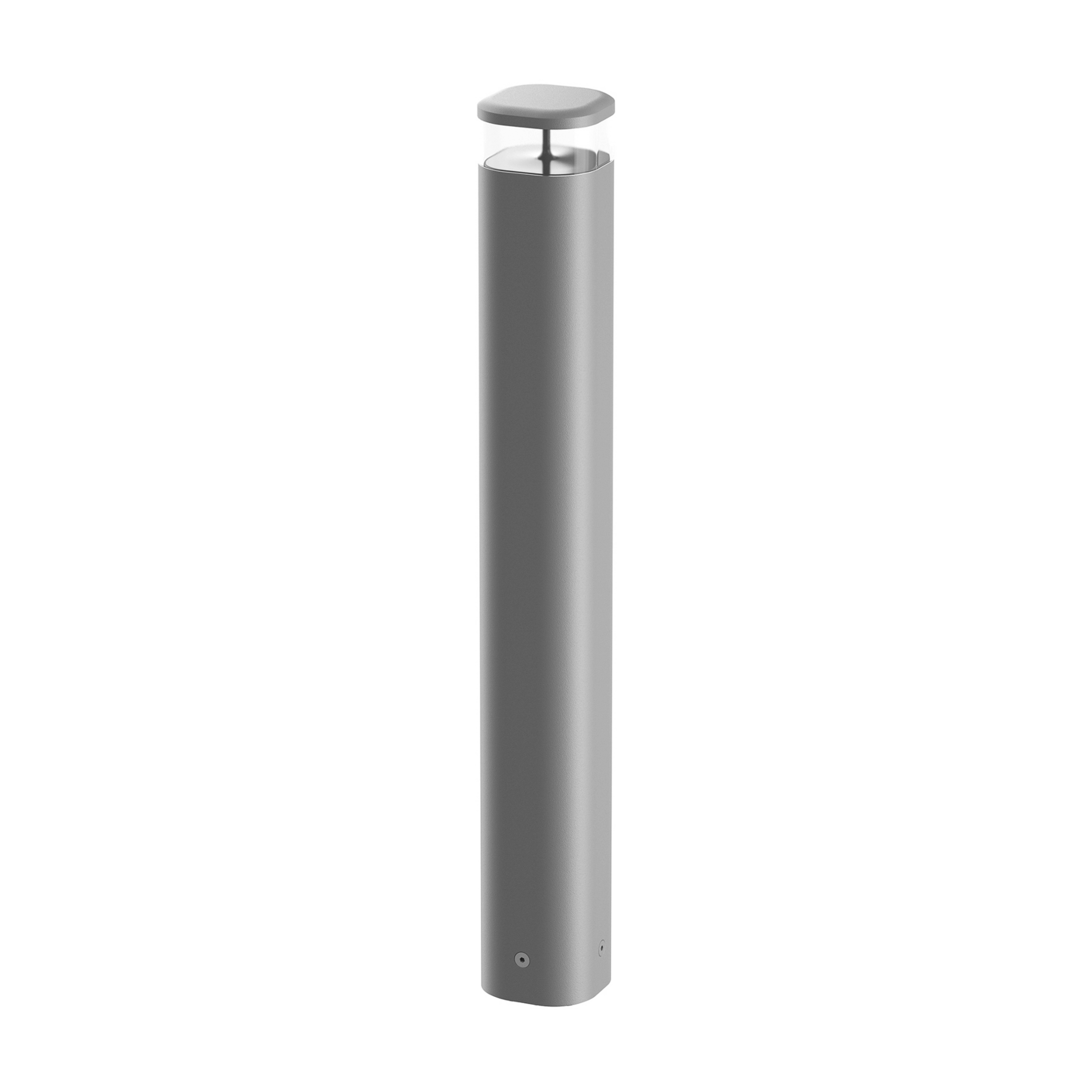 FLOS Pointbreak Bollard 2, 2.700K grau 90cm