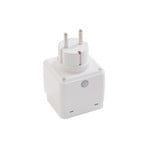 LUUMR Smart Plug Lykka, EU, WiFi, Tuya, inomhus, utomhus, vit