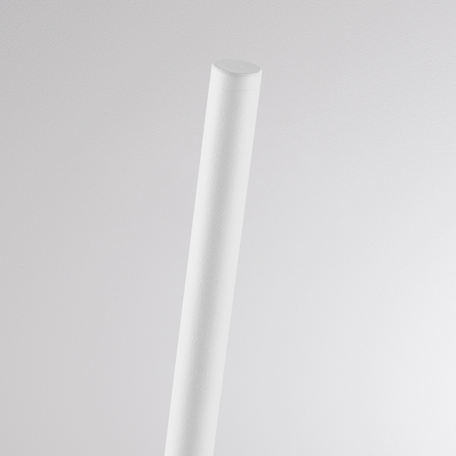 Piquet de sol CHOPA II, blanc, hauteur 60 cm, métal