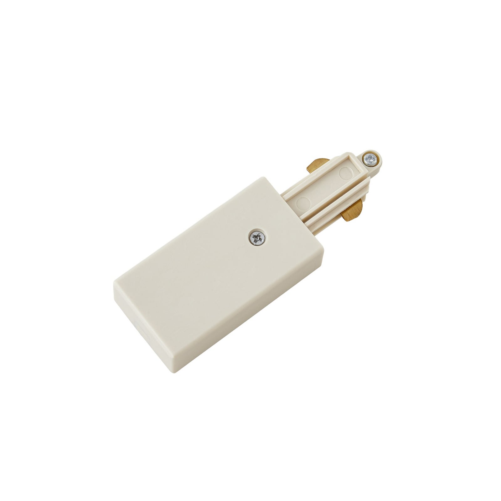 Lindby Endeinspeisung Linaro, beige, 1-Phasenschiene
