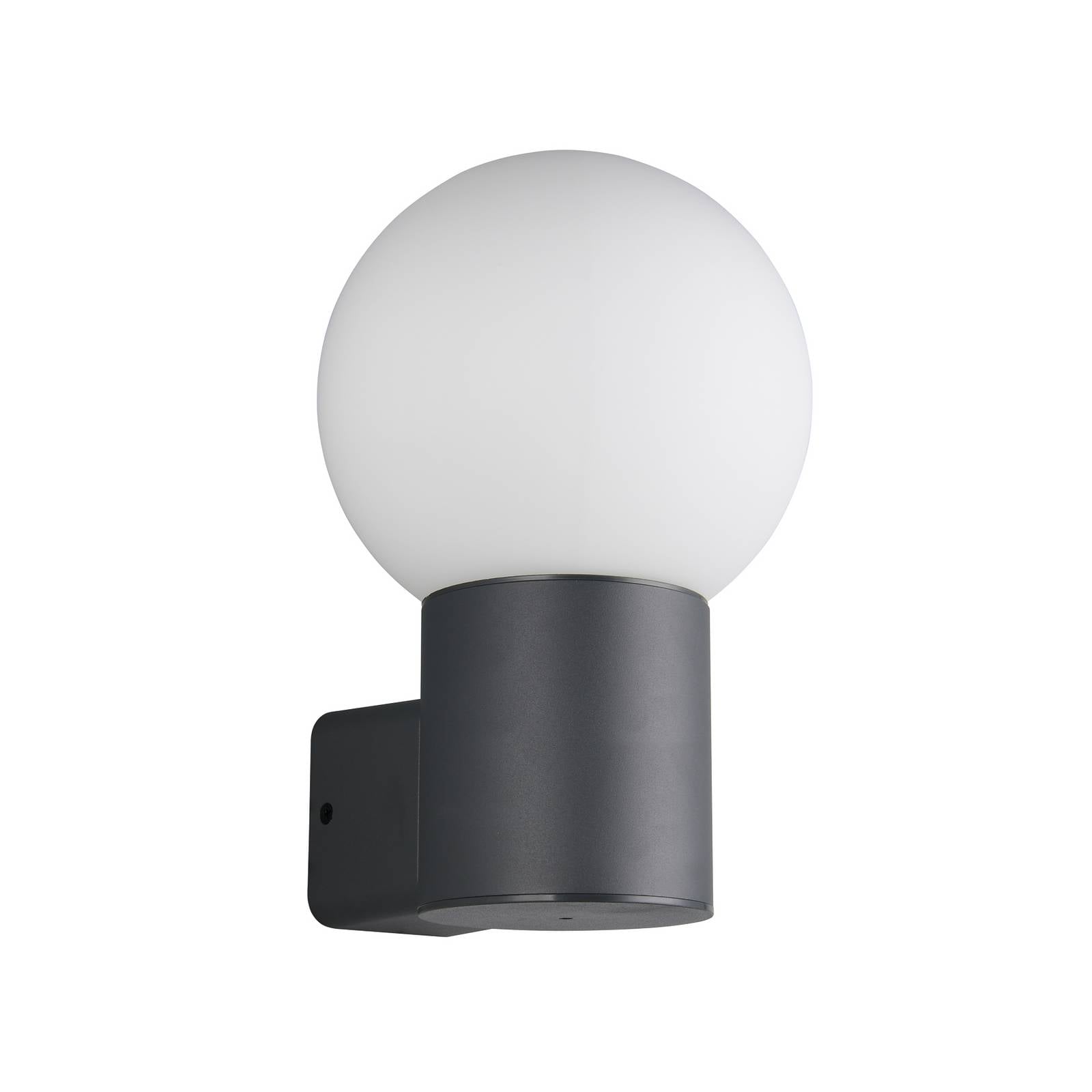 Außenwandlampe Mures, anthrazit, Höhe 28 cm, Metall