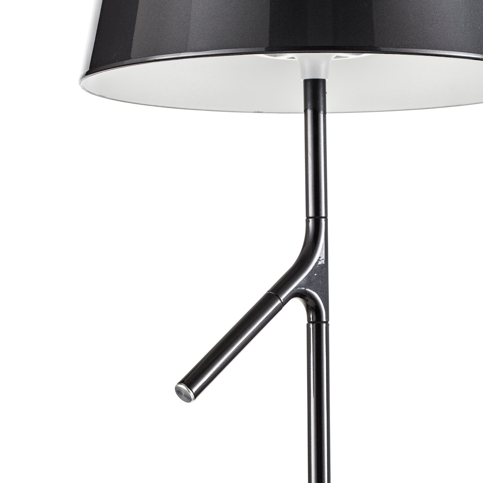 Foscarini Birdie LED Lettura floor lamp, graphite