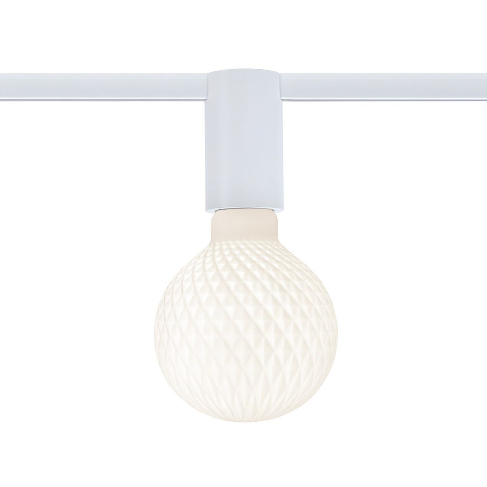 Paulmann URail plafondcontactdoos E27, signaalwit Paulmann URail plafondcontactdoos E27, signaalwit