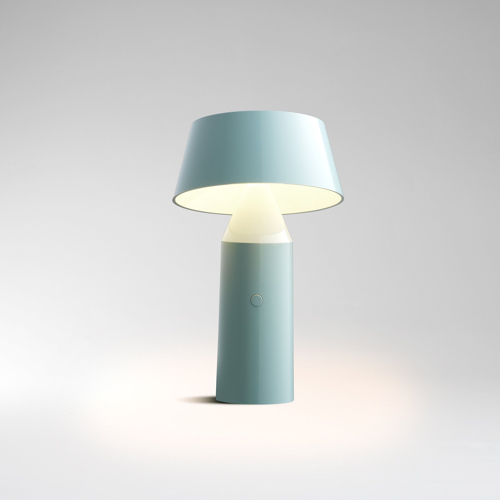 Bicoca LED-Akku-Tischleuchte hellblau - MARSET