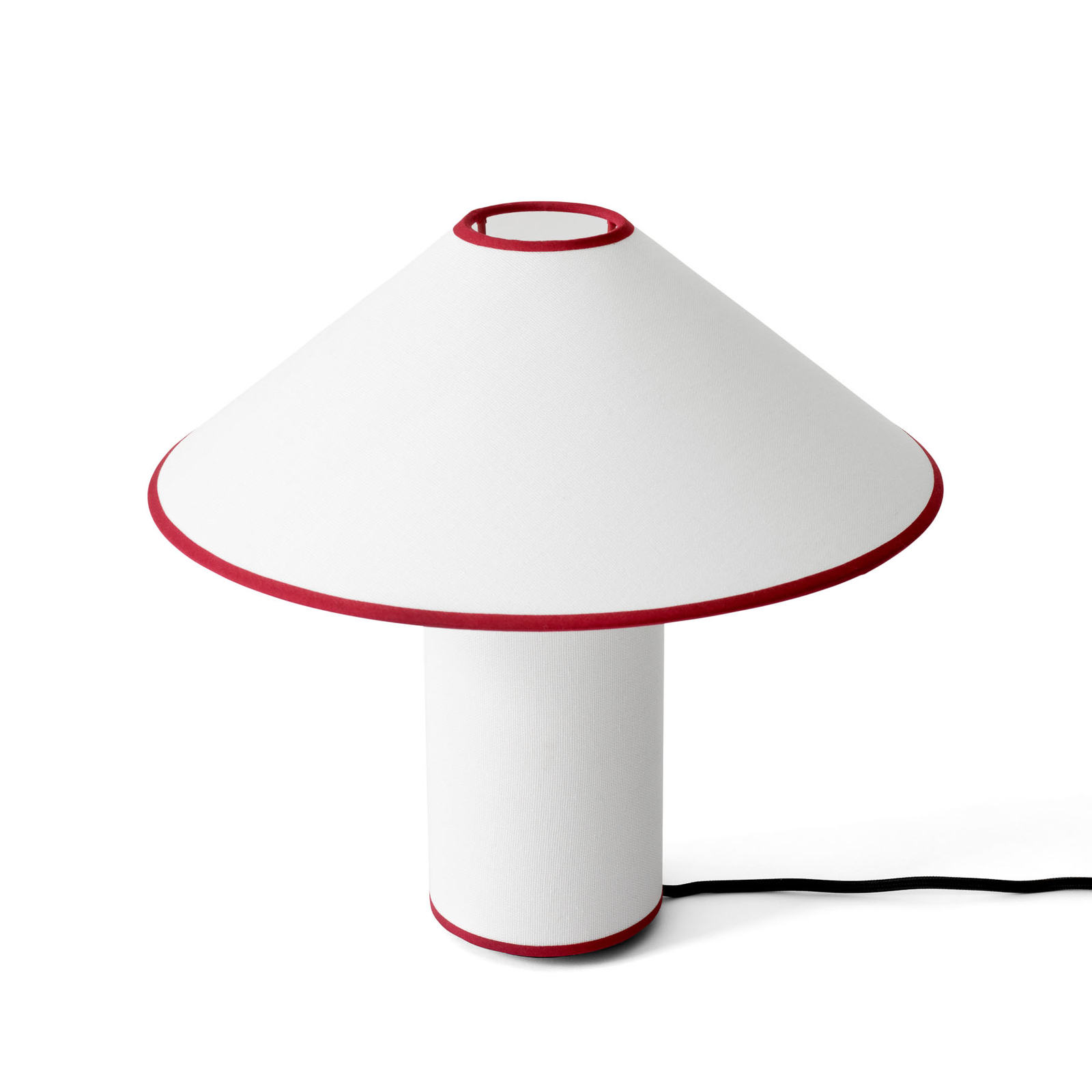 &Tradition Colette ATD6 table lamp, white/merlot