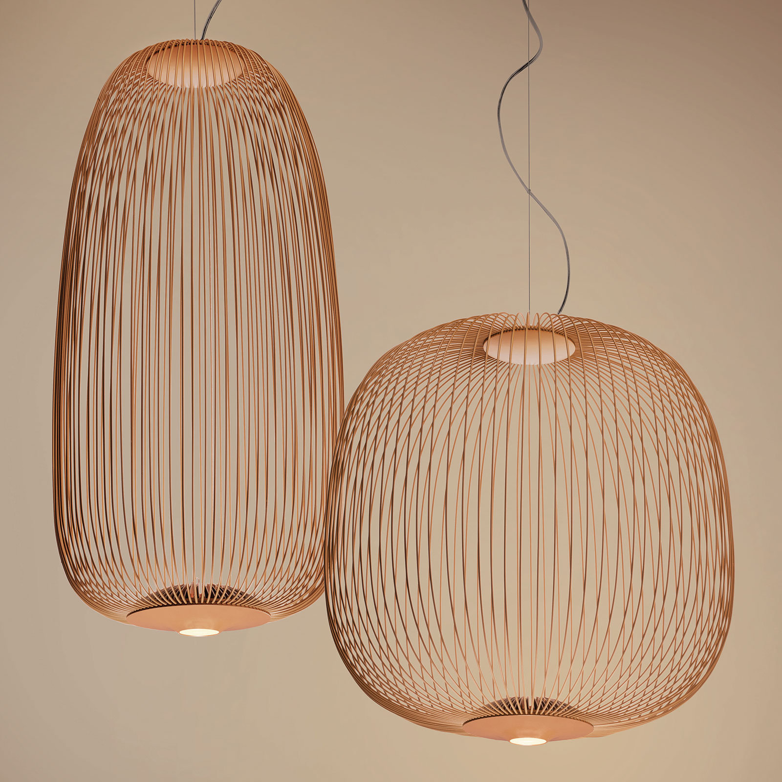 Foscarini Spokes 1 LED-Pendellampe, DALI dimmbar