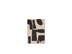 Piece Rug 140 x 200 Off-White/Coffee - ferm LIVING