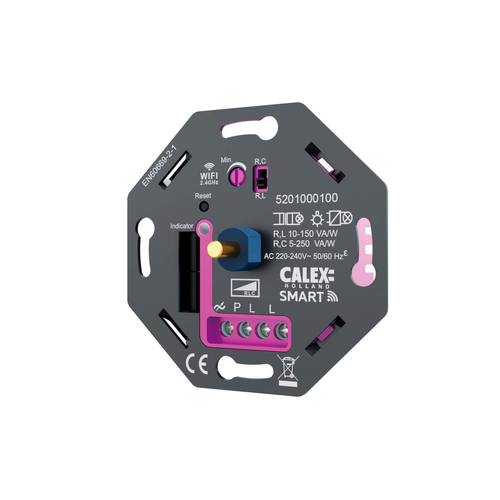 Calex Smart LED-dimmer, innebygd montering