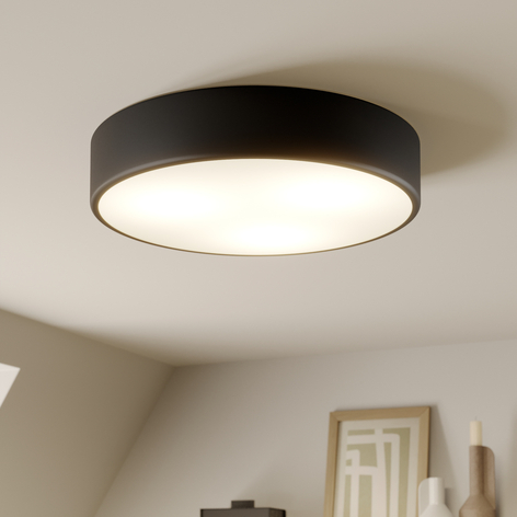 Deckenleuchte Cleo, Ø 40 cm, schwarz