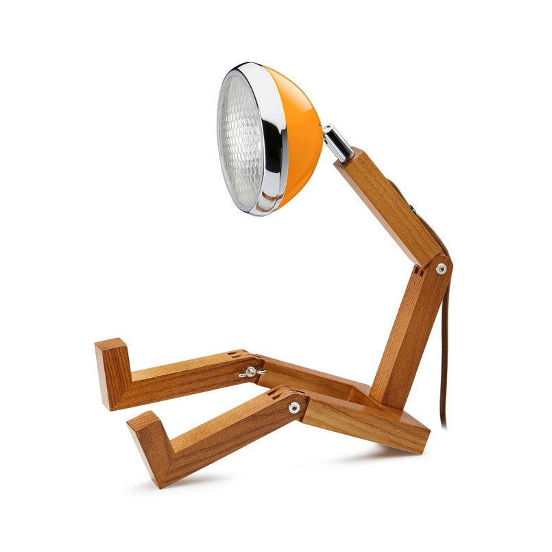 Unknown - Mr. Wattson Bordlampe Mclaren Orange Piffany Copenhagen