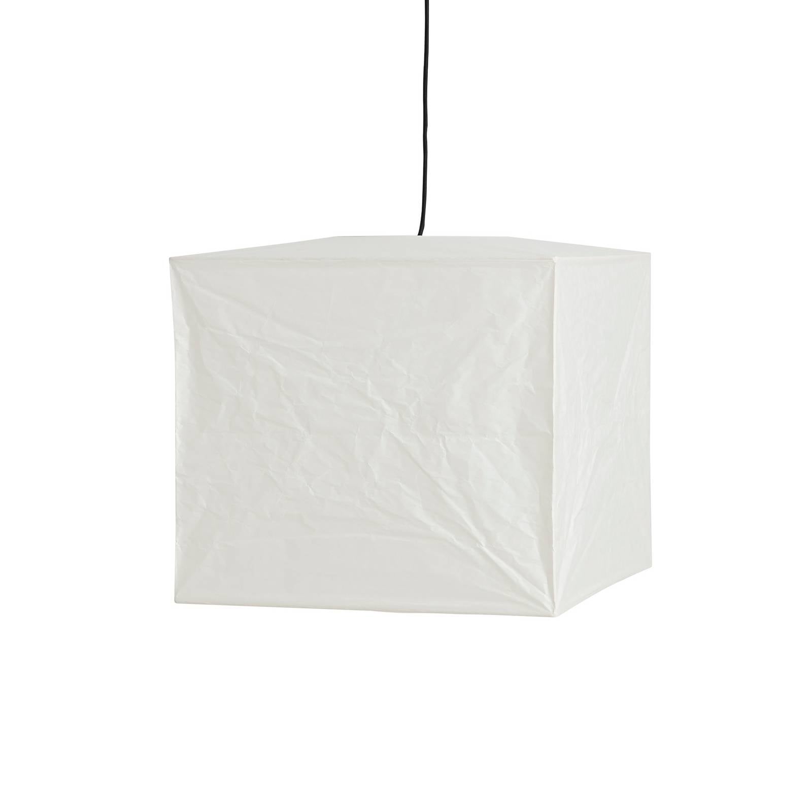 Klosz lampy HAY Cube, wysokość 40 cm, biały, papier