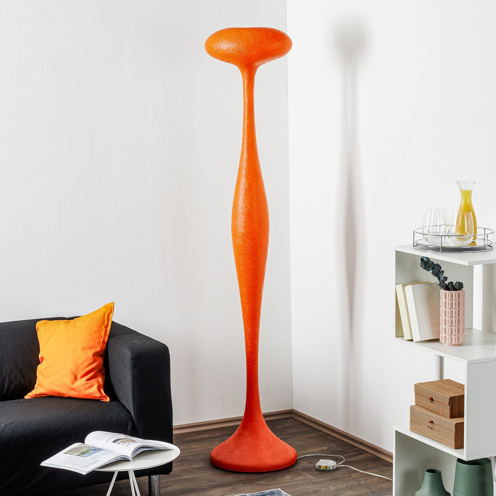Kundalini E.T.A - floor lamp, orange