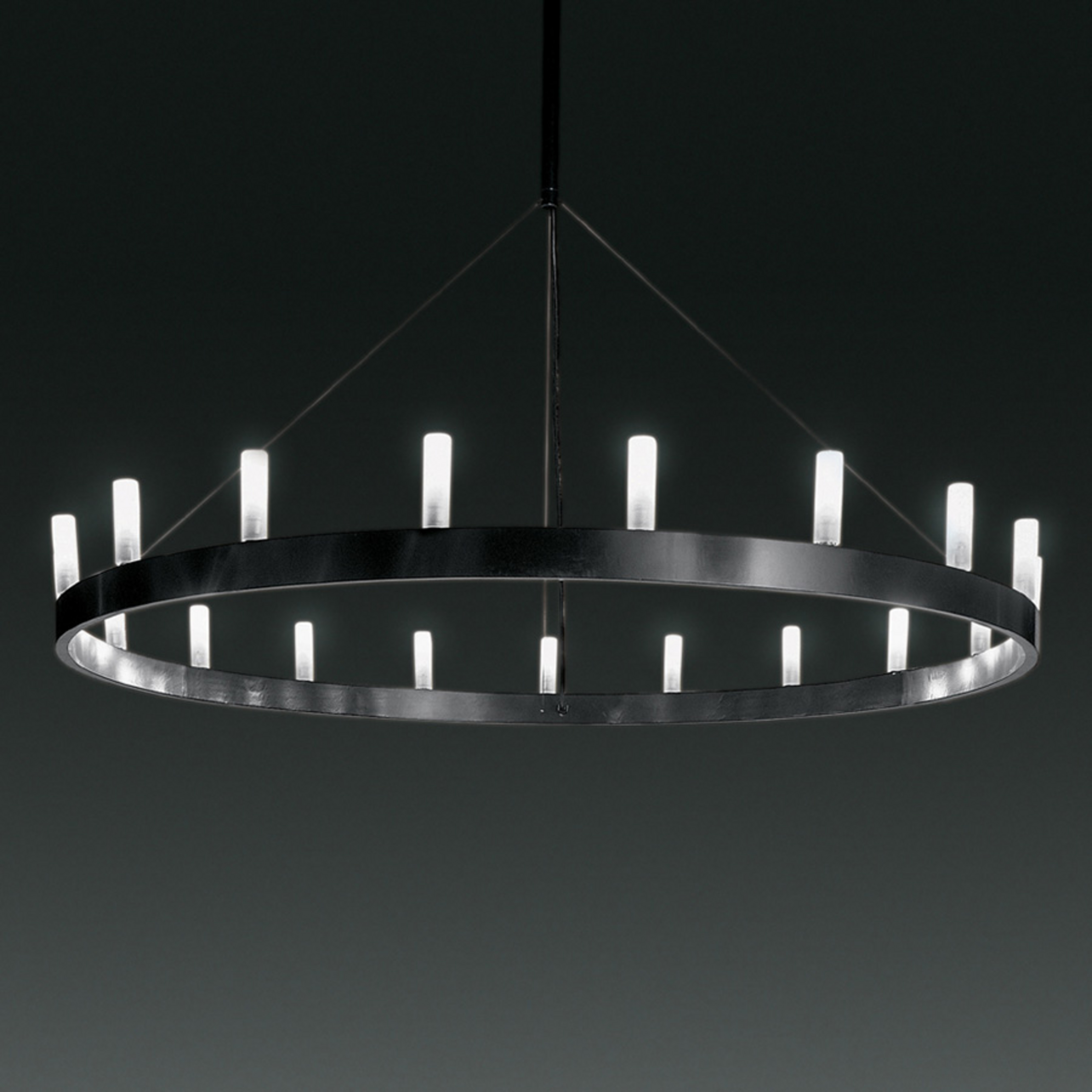 Lustre Fontana Arte - Lustre, preto