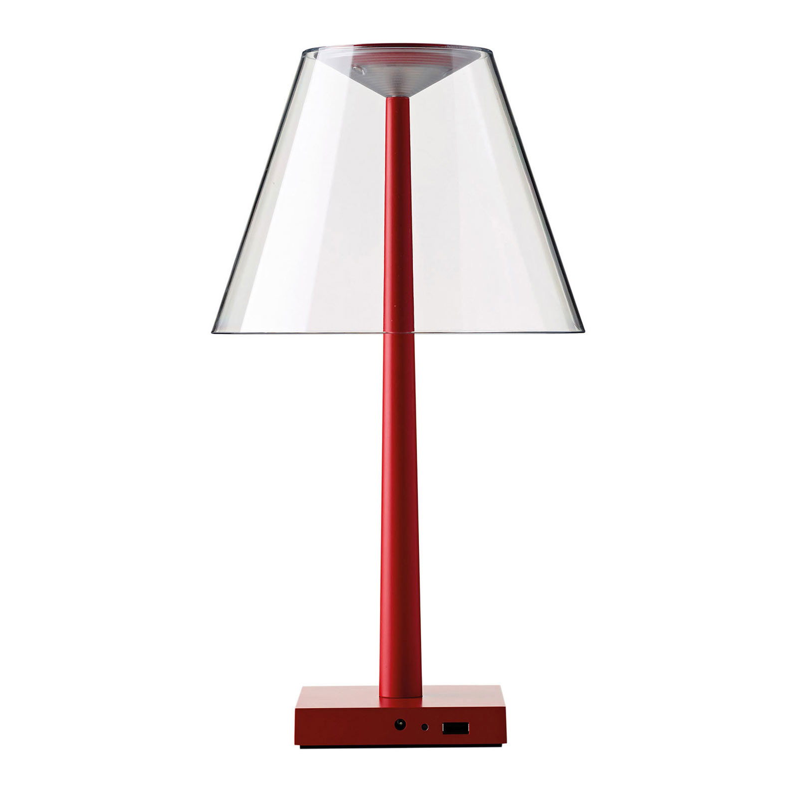 Dina+ Portable Lampe de Table Red - Rotaliana