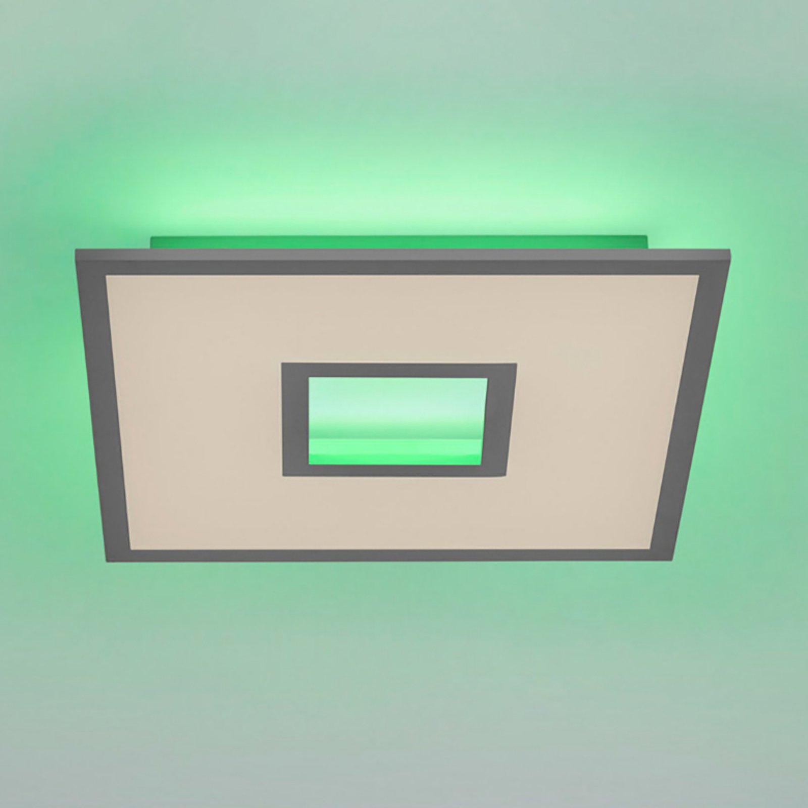 Plafón LED Recess con control remoto RGBW
