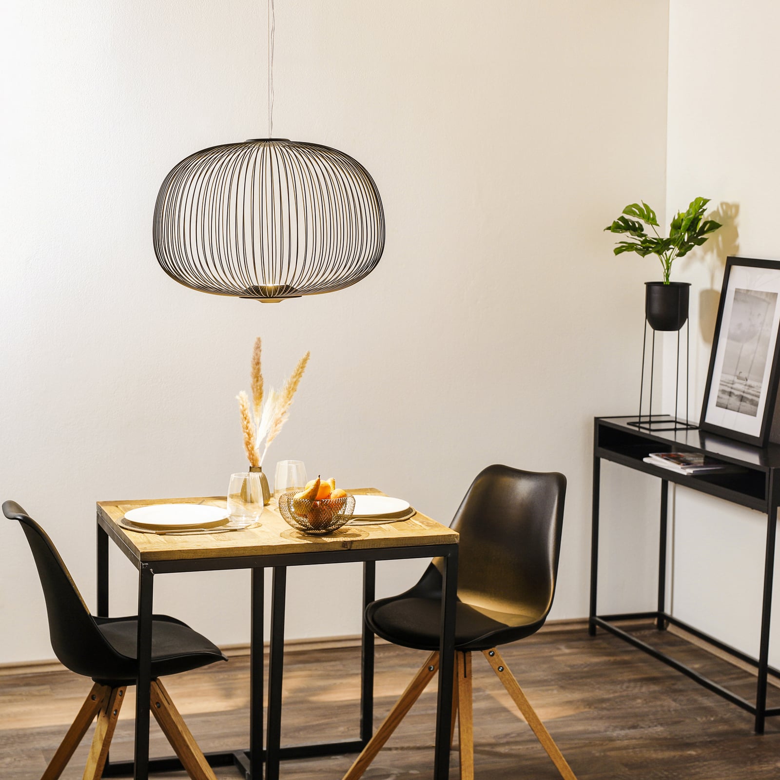 Suspension LED Spokes 2 MyLight, noir - Foscarini