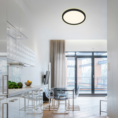 LED-Deckenlampe 7363, Ø 42 cm, Hintergrundlicht