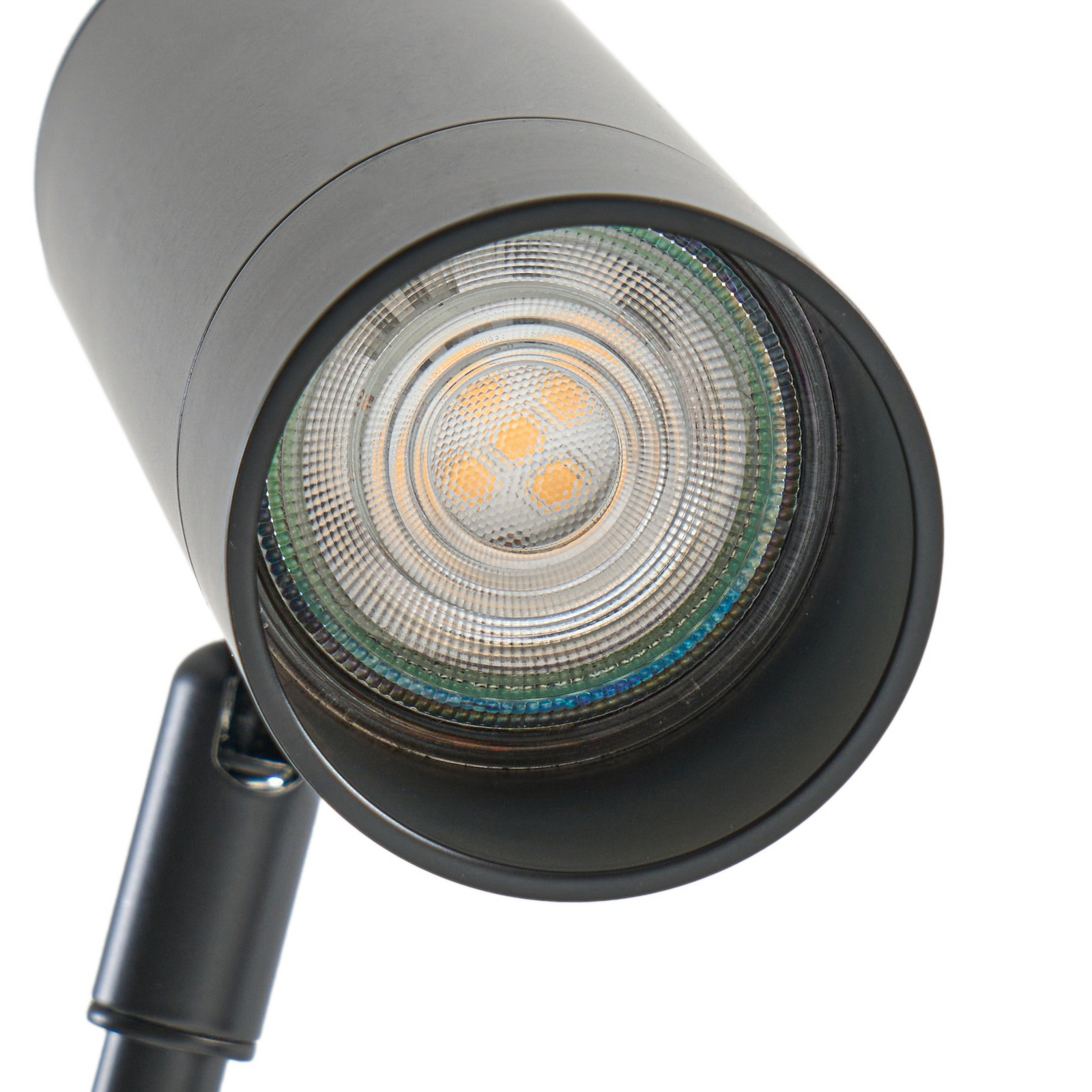 Lindby stāvlampa Vilo, melna, 153 cm, GU10, kustīga