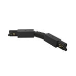 Conector flexible BRUMBERG para riel ONETRACK, negro