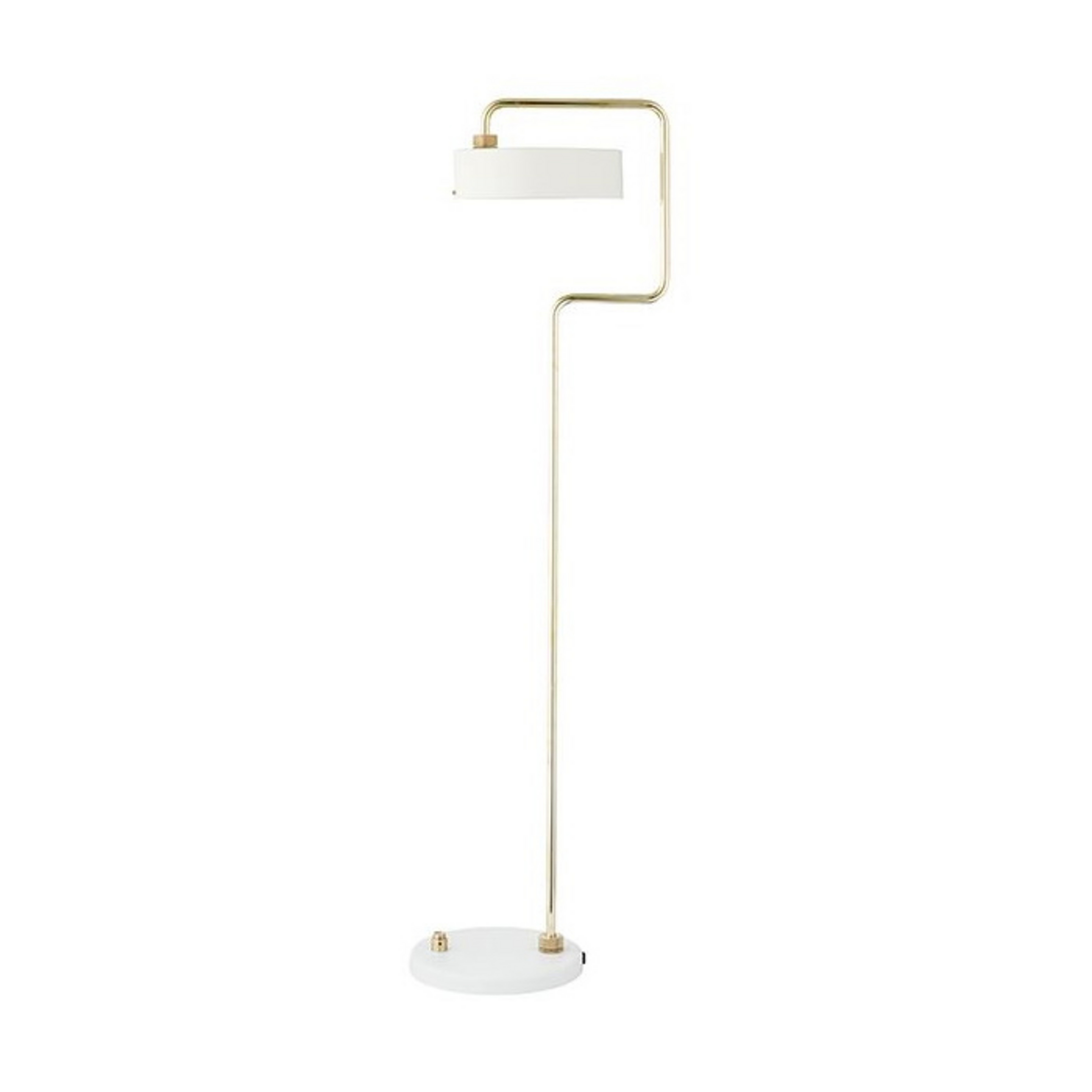 Petite Machine Vloerlamp Oyster White - Made By Hand