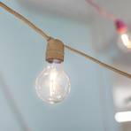 Newgarden Allegra LED-es tündérvilágítás juta kábellel
