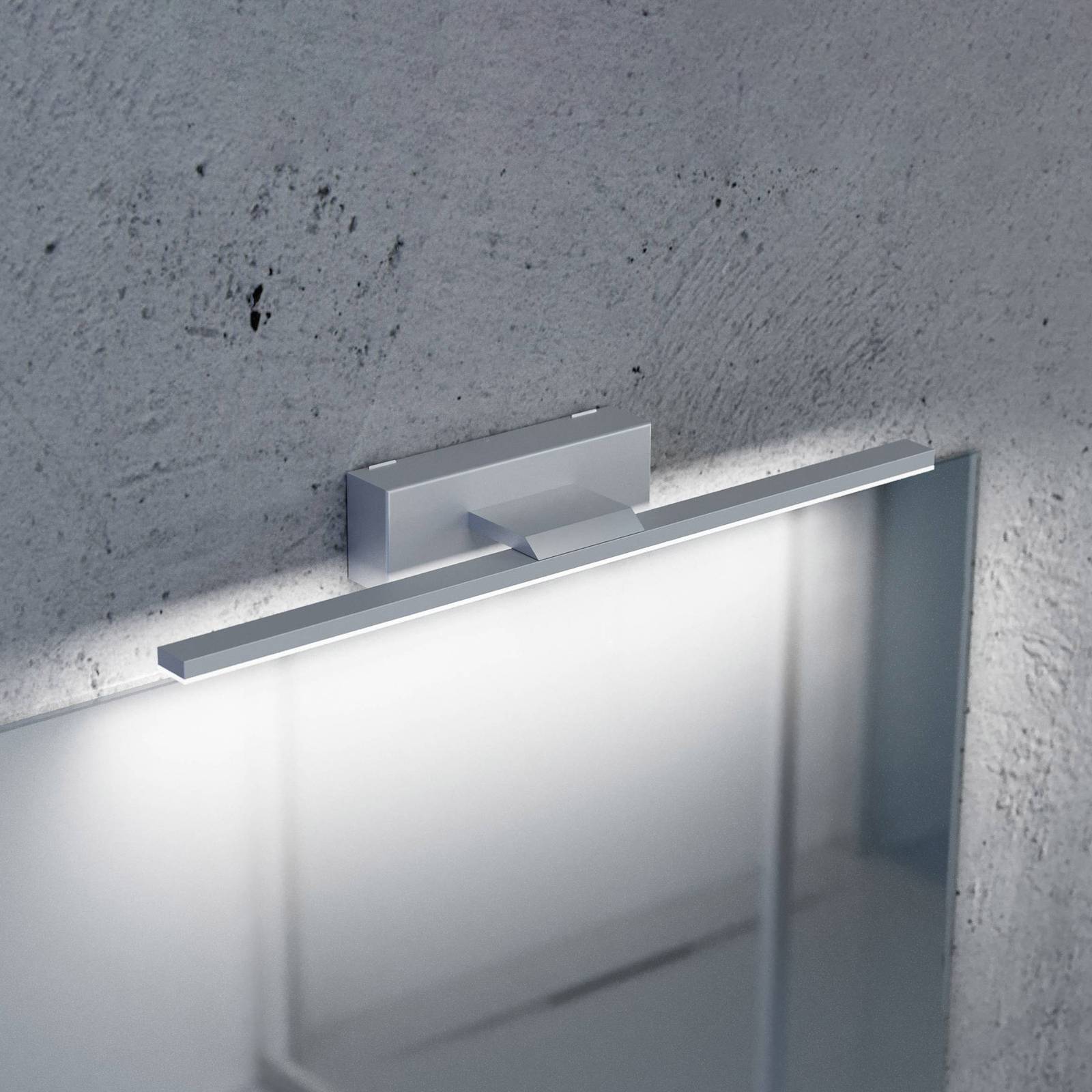 Kinkiet LED Miroir 40 cm aluminium 3000K