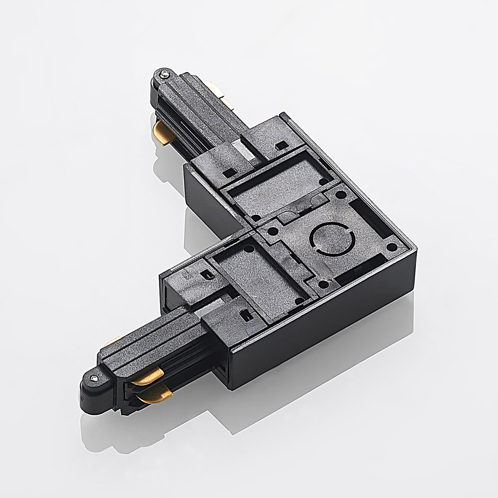 Linaro Track Hörn Connector Svart - Lindby