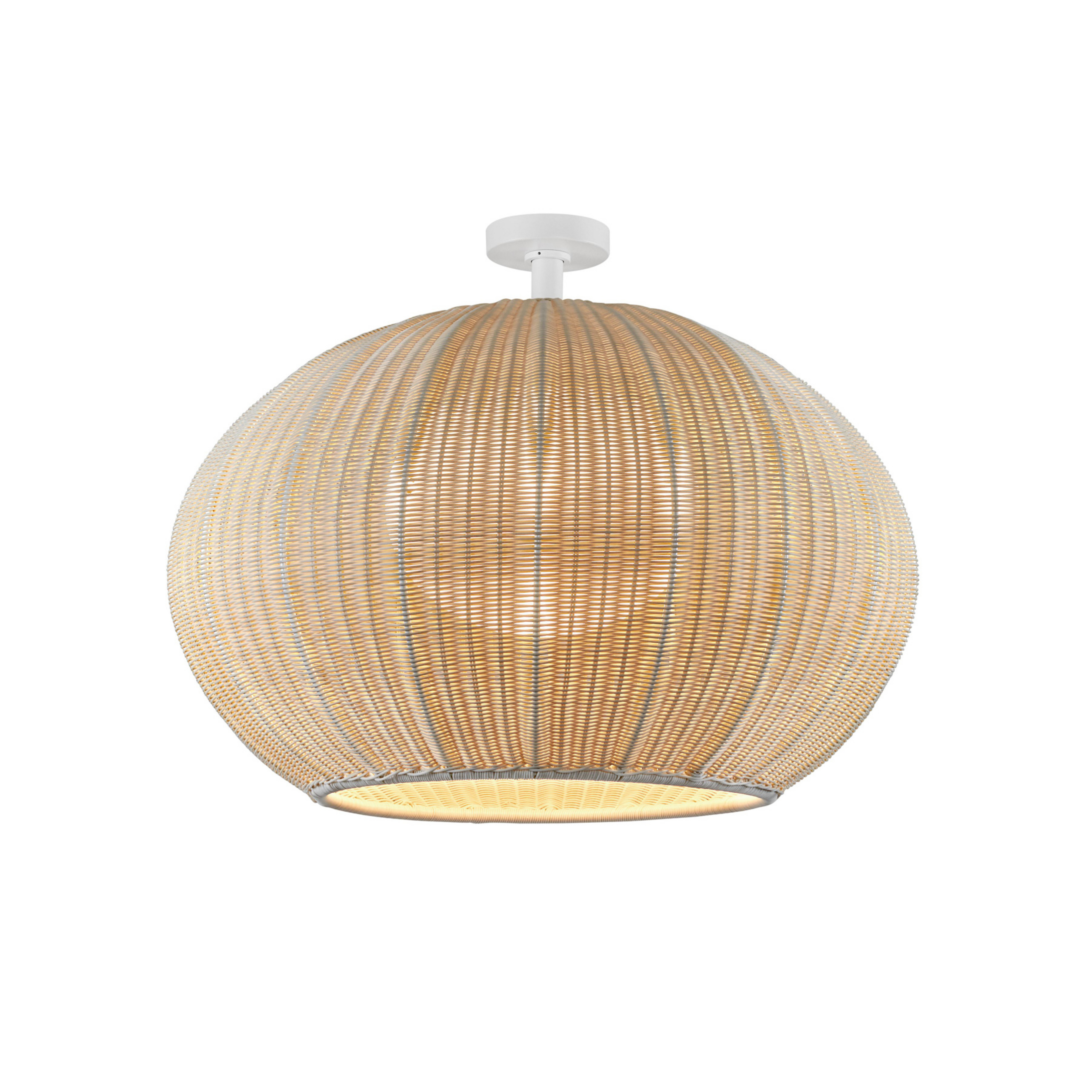 Bover Plafonnier d'extérieur LED Garota, blanc/ivoire