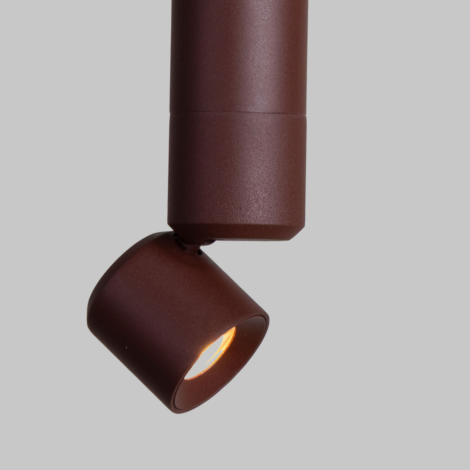 IT'S ABOUT ROMI – żyrandol LED „Milan”, bordowa, Ø 6 cm