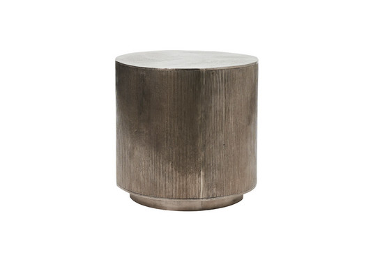 Rota Rozkladací stôl H50 Ø50 Brushed Silver - House Doctor